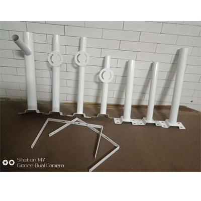 Solar street lights pole accessories